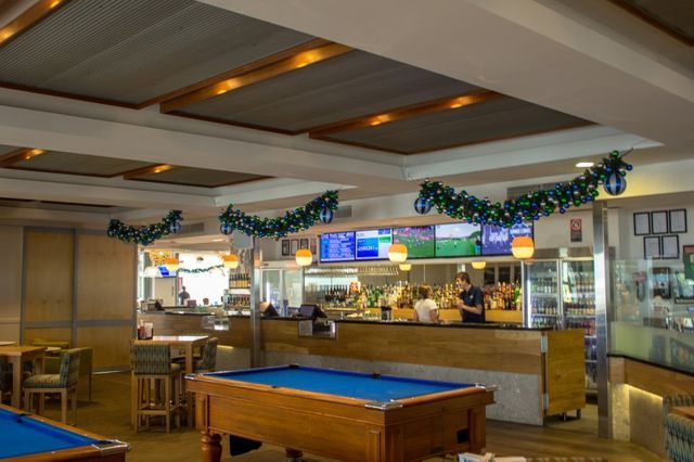 indoor dining area