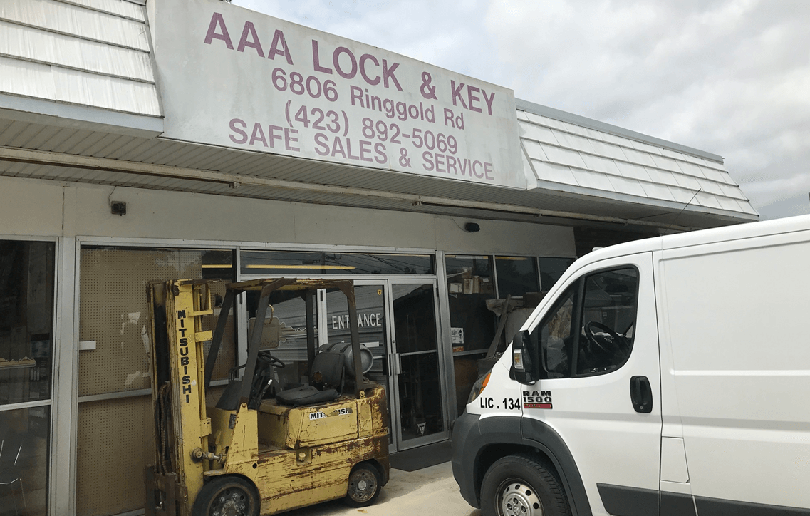 Front Store — Chattanooga, TN — AAA Lock & Key
