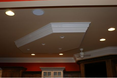 Ceiling With Multiple Layers — Evansville, IN — Sheffer Construction & Development, LLC
