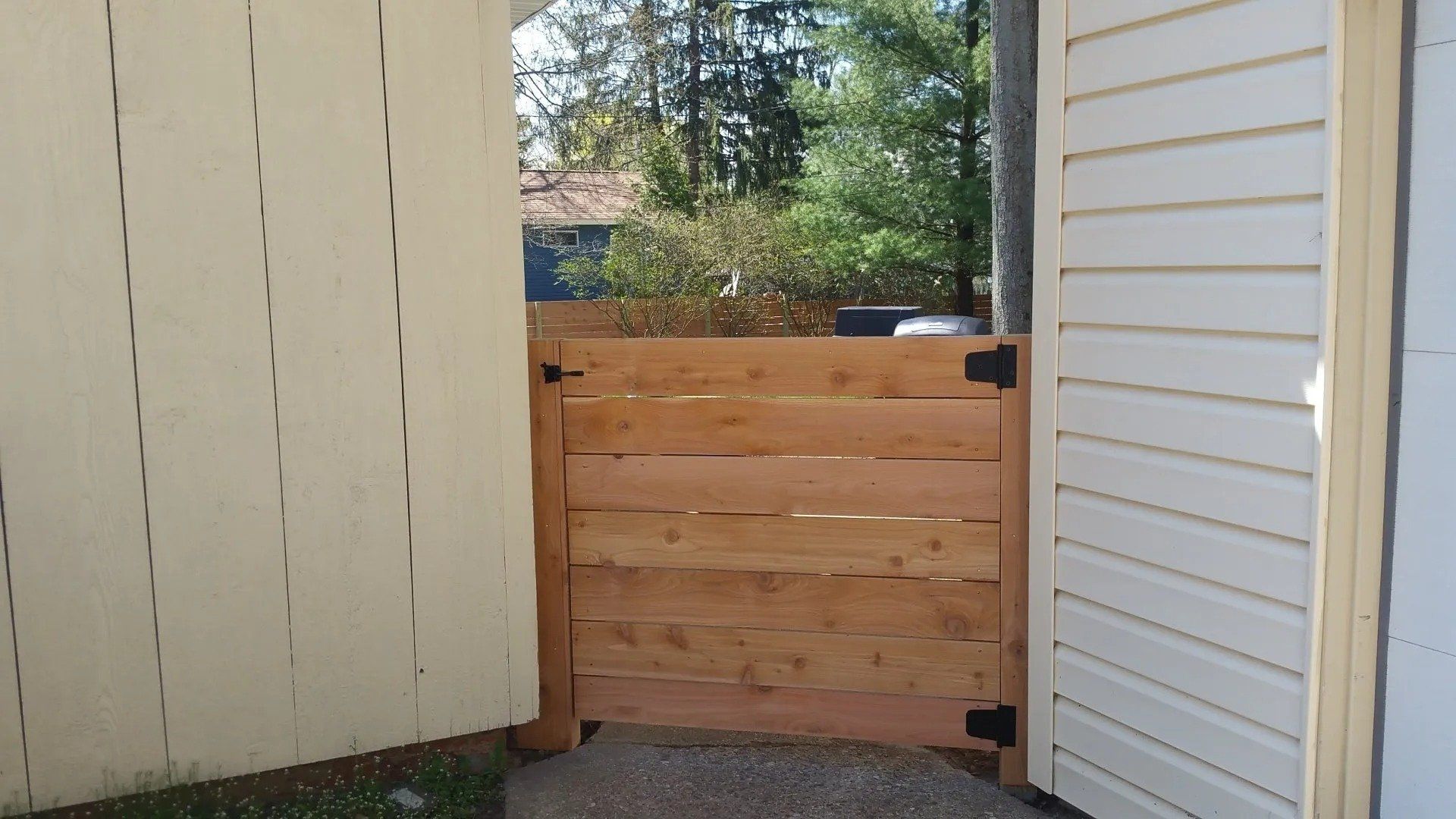 Cedar Horizontal Fence — Grand Rapids, MI — MetroFence