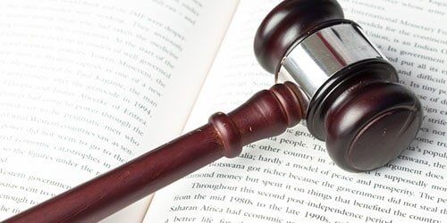 Gavel on a Book — Legal Law Services in Elkhart, IN
