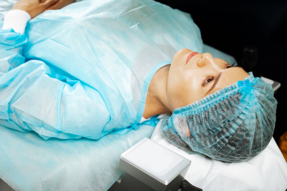 Patient before surgery