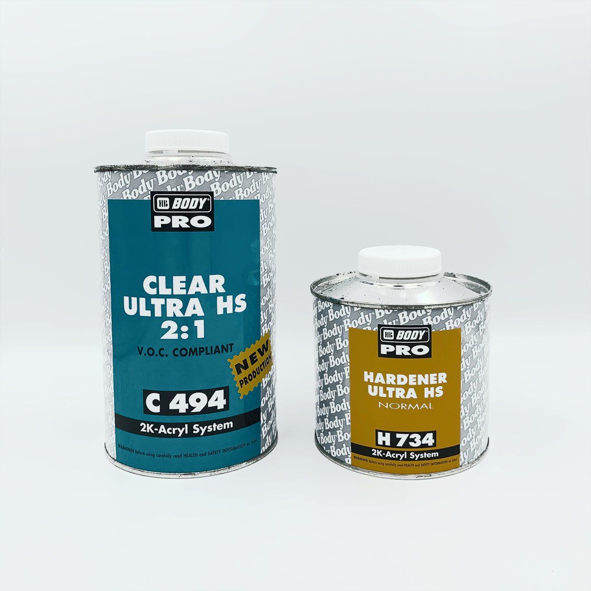 clear coat & hardener