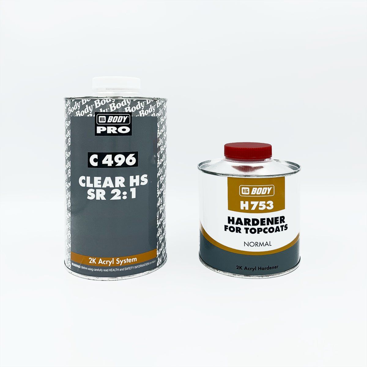 clear coat & hardener