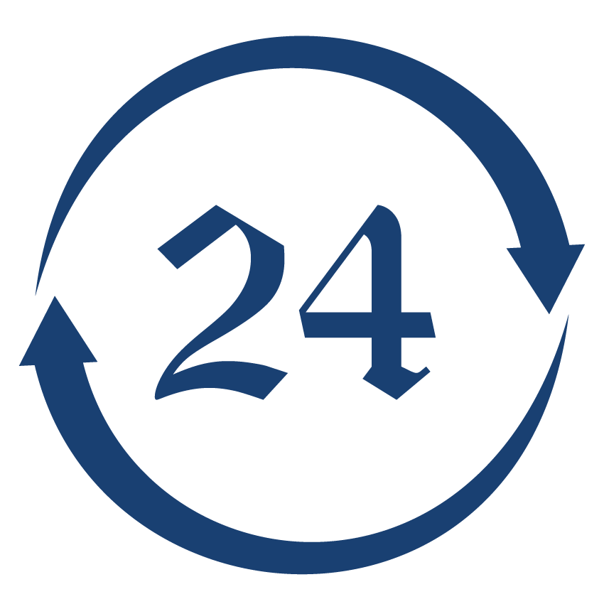 24-hour service