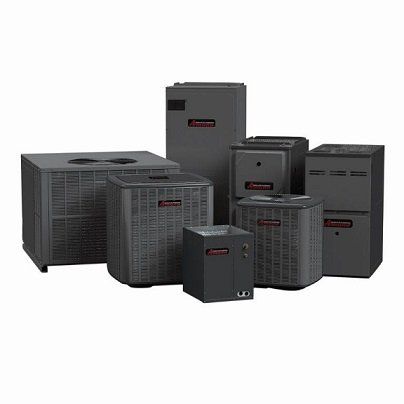 Air conditioners and heaters - AC Repair in Pinellas County, FLorida A group of air conditioners are stacked on top of each other on a white background.