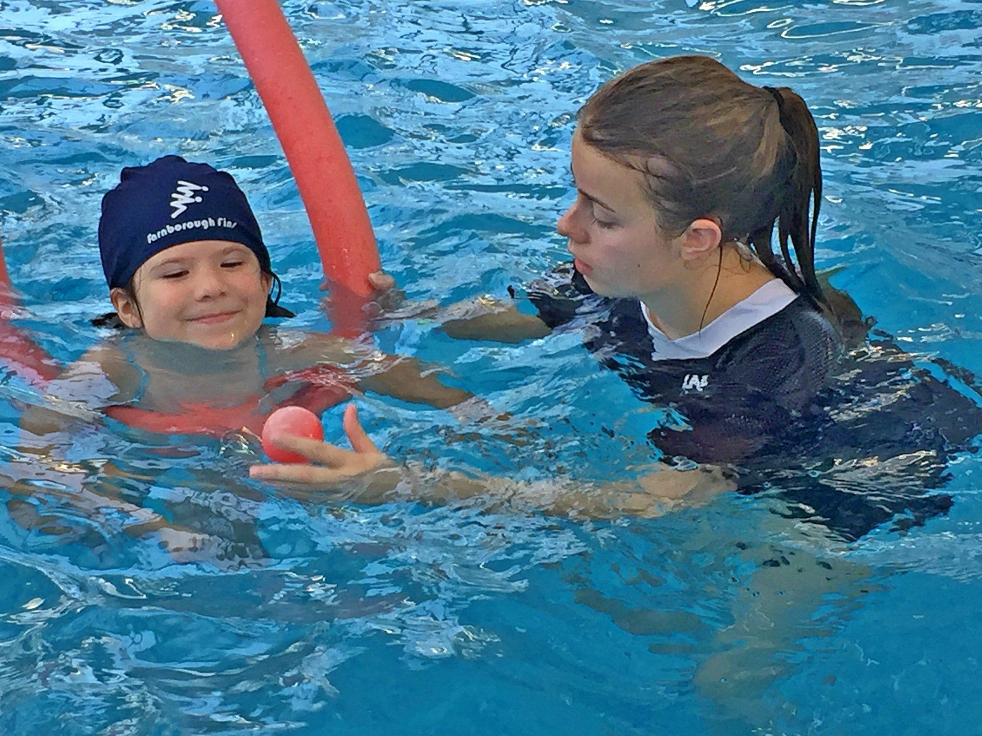 Book swimming lessons online