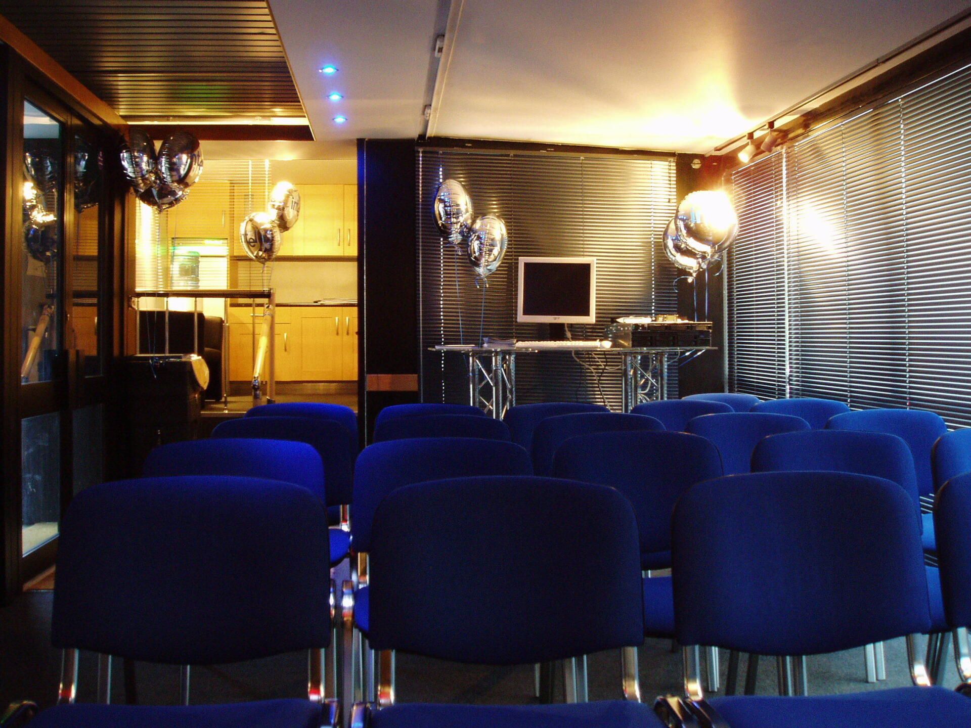 Trigger Expo Conference Set up facing forward