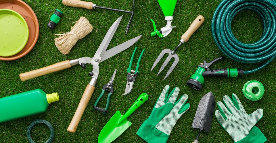Attrezzi da giardinaggio