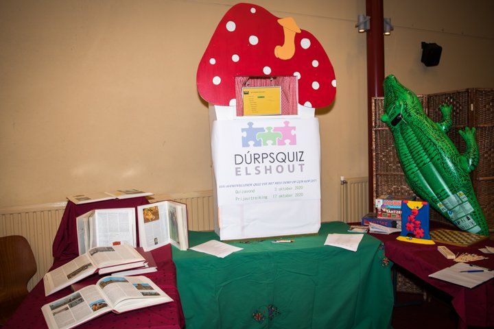 Een display ter promotie van een 