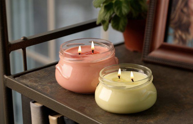 Custom Containers at Alene Candles
