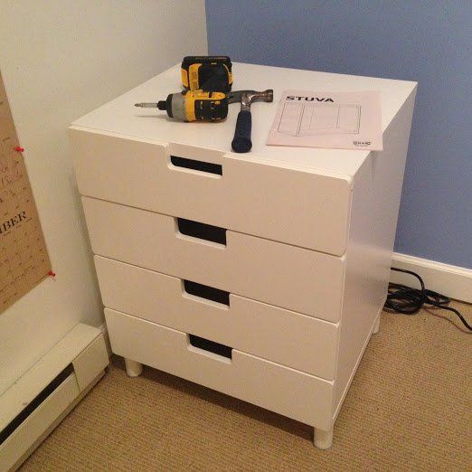 IKEA Furniture  STUVA Chest of 4 drawers assembly service birch home furniture service