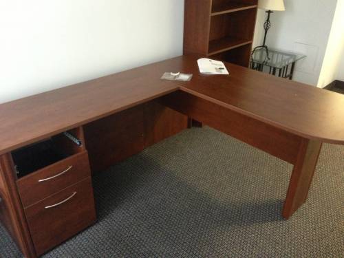 target office l shaped desk assemble service in Fulton MD