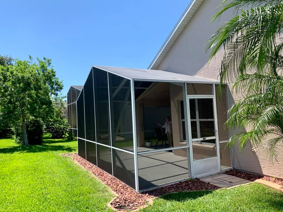 House Enclosure — Volusia County — Edgewater Screen House Enclosure — Volusia County — Edgewater Screen