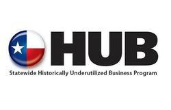 A logo for the statewide historically underutilized business program