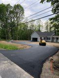 Road Roller Flattening The Road — Porter Corners, NY — Adirondack Paving