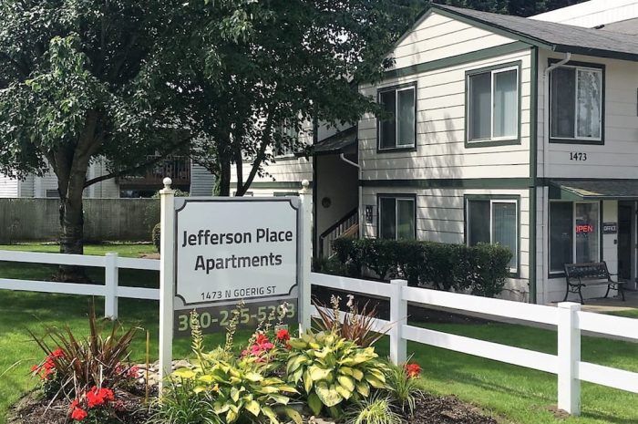 Jefferson Place Sign