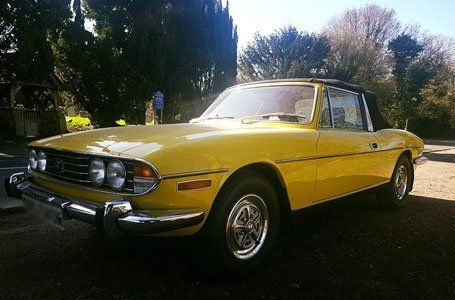 yellow car