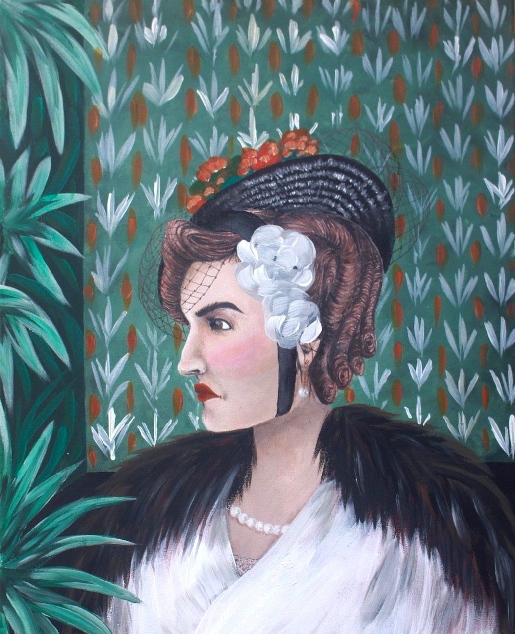 portrait de femme