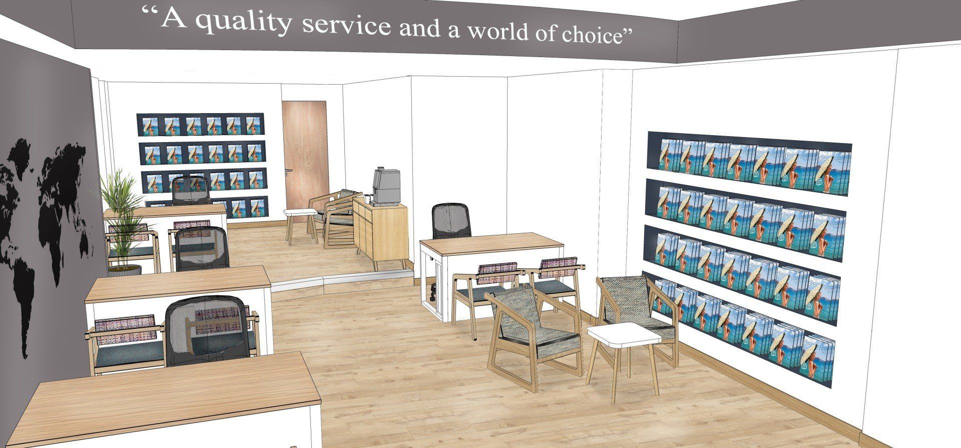 travel agent interior design 1