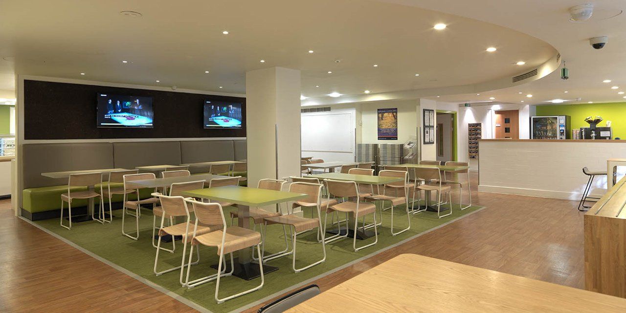 Basement cafe interior design 2