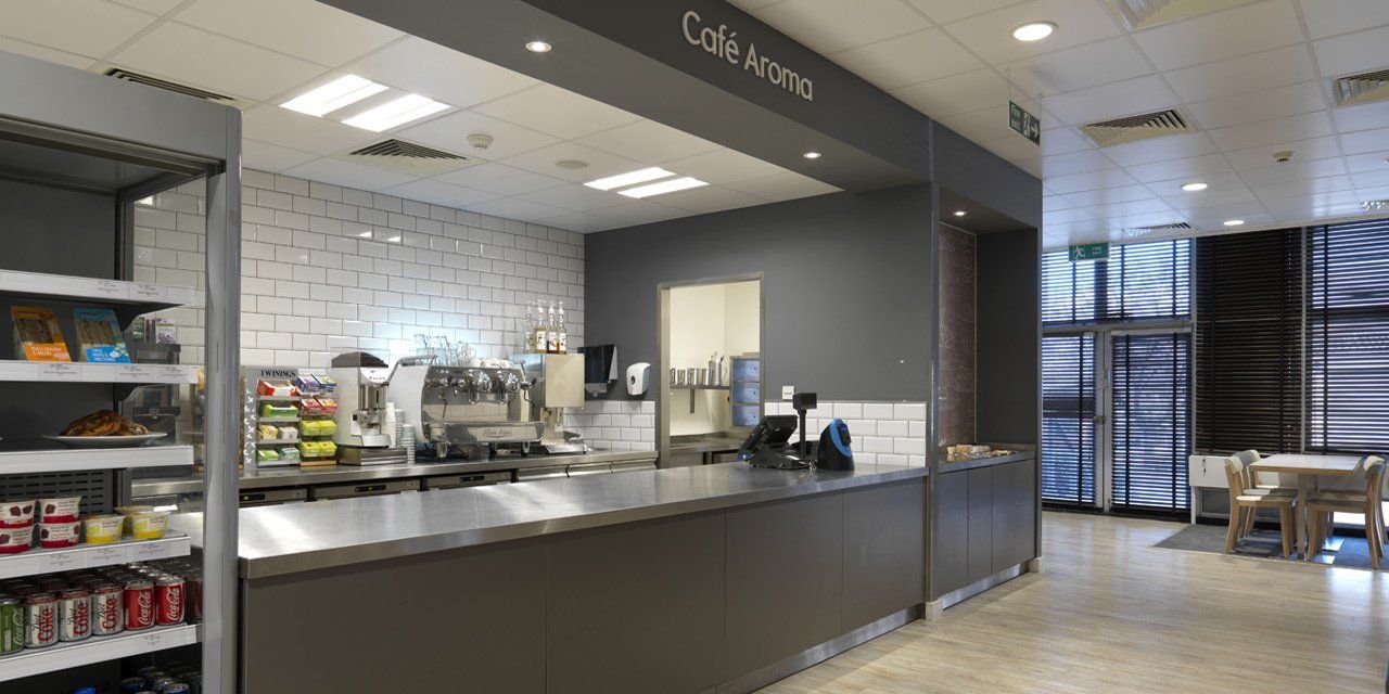 On-site cafe interior design