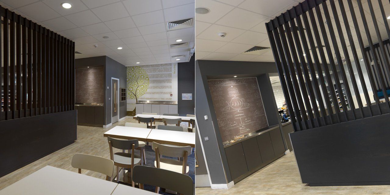 On-site cafe interior design 1
