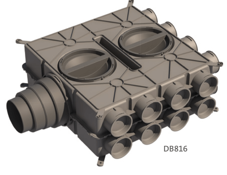 Ubbink Air excellent 16 port manifold