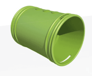 Ubbink Air Excellent 75 mm Ductwork connections
