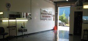 Shop Interior - Window Tinting Shop Interior - Window Tinting