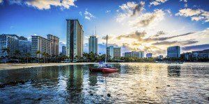 Sunrise in Waikiki