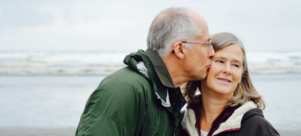 Elderly Man and Woman