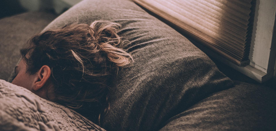 woman sleeping