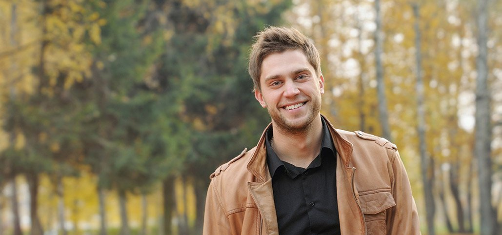 Man Smiling