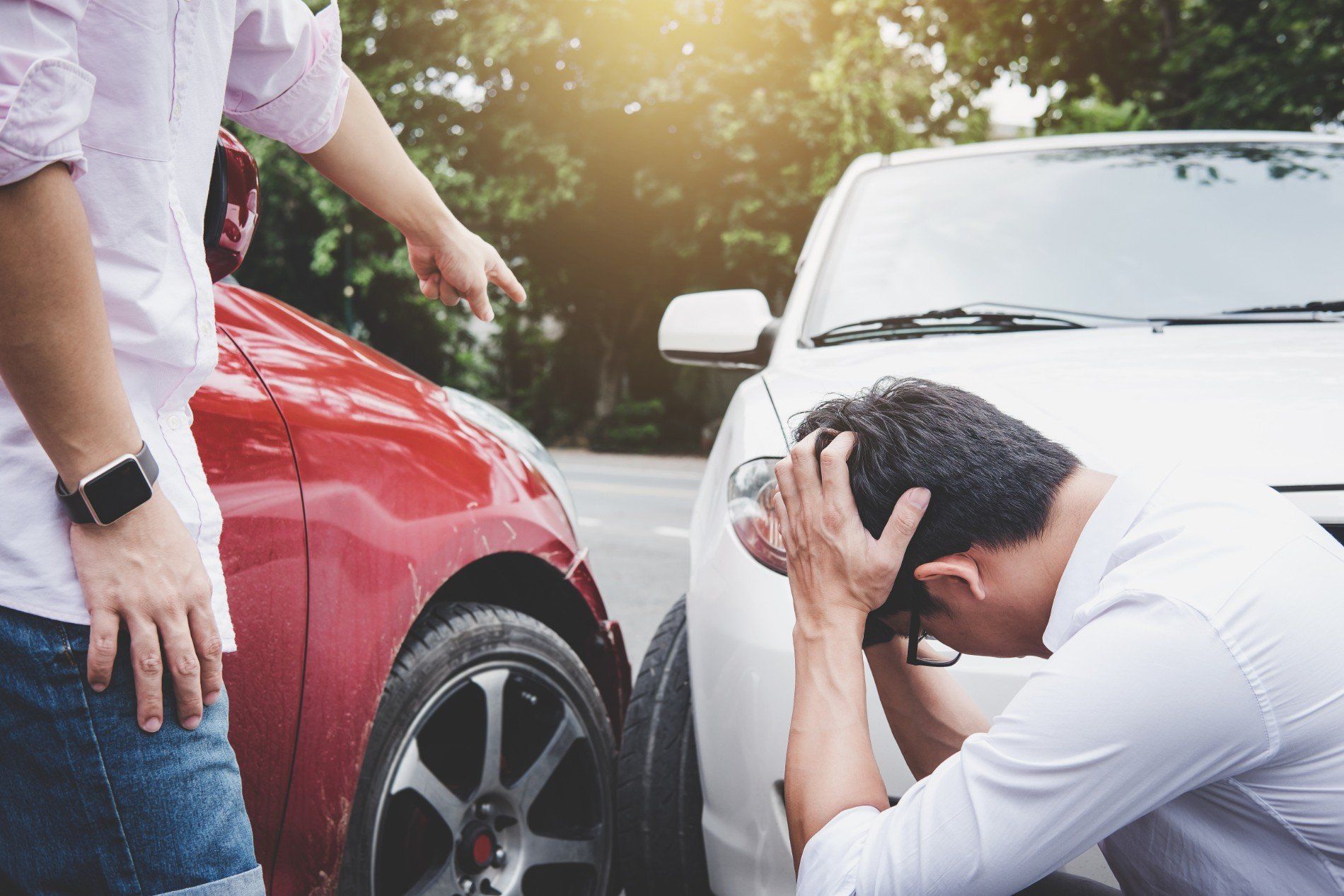 incidente tra due auto