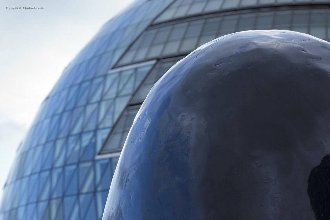 The London Assembly Building on the South Bank.