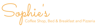 Return to homepage Sophie's Coffee Shop, Bed & Breakfast and Pizzeria logo