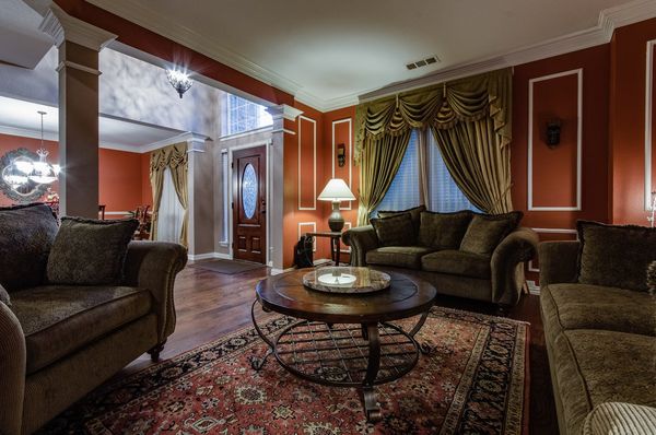 Furnished interior of a VP Realty Services home.