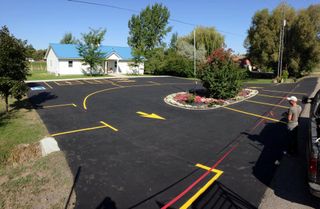 Quality Striping — Striping and asphalt services in Blackfoot, ID