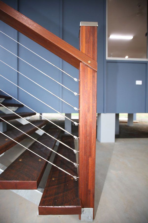 Stair — Peto's Constructions In Strathdickie, QLD
