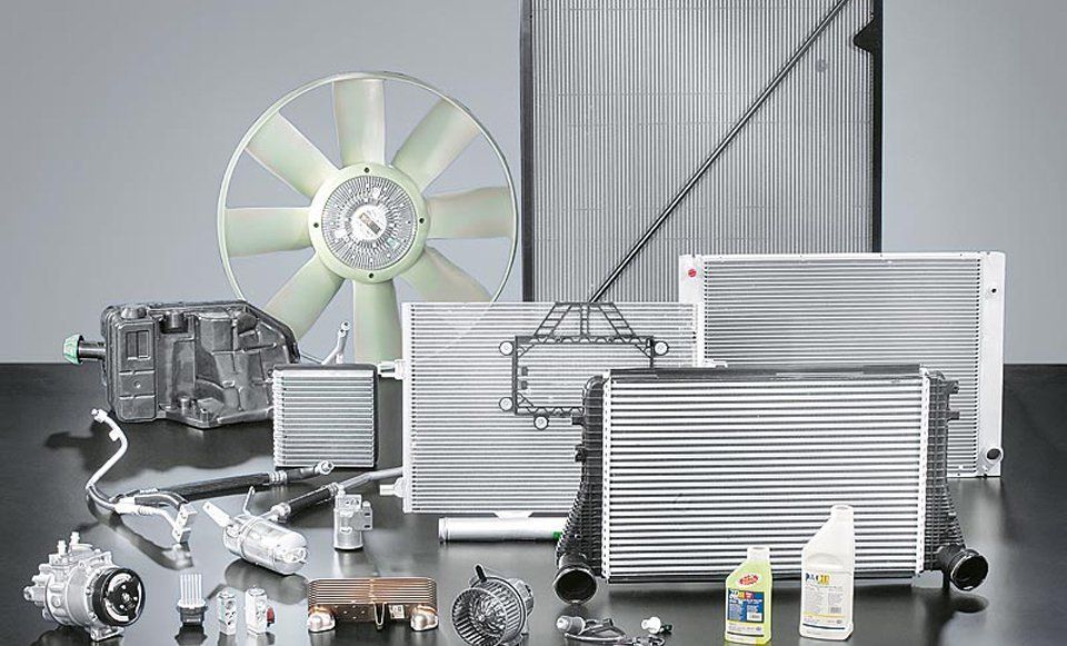Radiators for HGVs and commercial vehicles