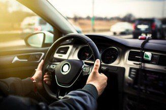 Man Driving — Pre-licensing Course in Mamaroneck, NY Man Driving — Pre-licensing Course in Mamaroneck, NY