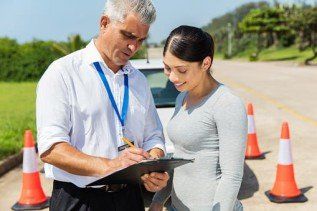 Driver Instructor Explaining — Au-Pair Evaluation and Lessons in Mamaroneck, NY Driver Instructor Explaining — Au-Pair Evaluation and Lessons in Mamaroneck, NY