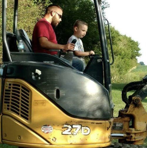 Owner Zach Woodard — Sharpsville, IN — Bridge Landscaping Owner Zach Woodard — Sharpsville, IN — Bridge Landscaping