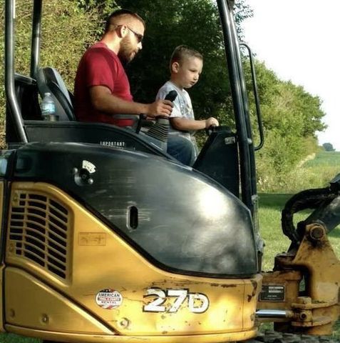 Owner Zach Woodard — Sharpsville, IN — Bridge Landscaping