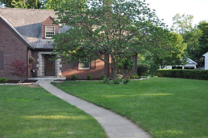 Beautiful House Lawn — Sharpsville, IN — Bridge Landscaping Beautiful House Lawn — Sharpsville, IN — Bridge Landscaping