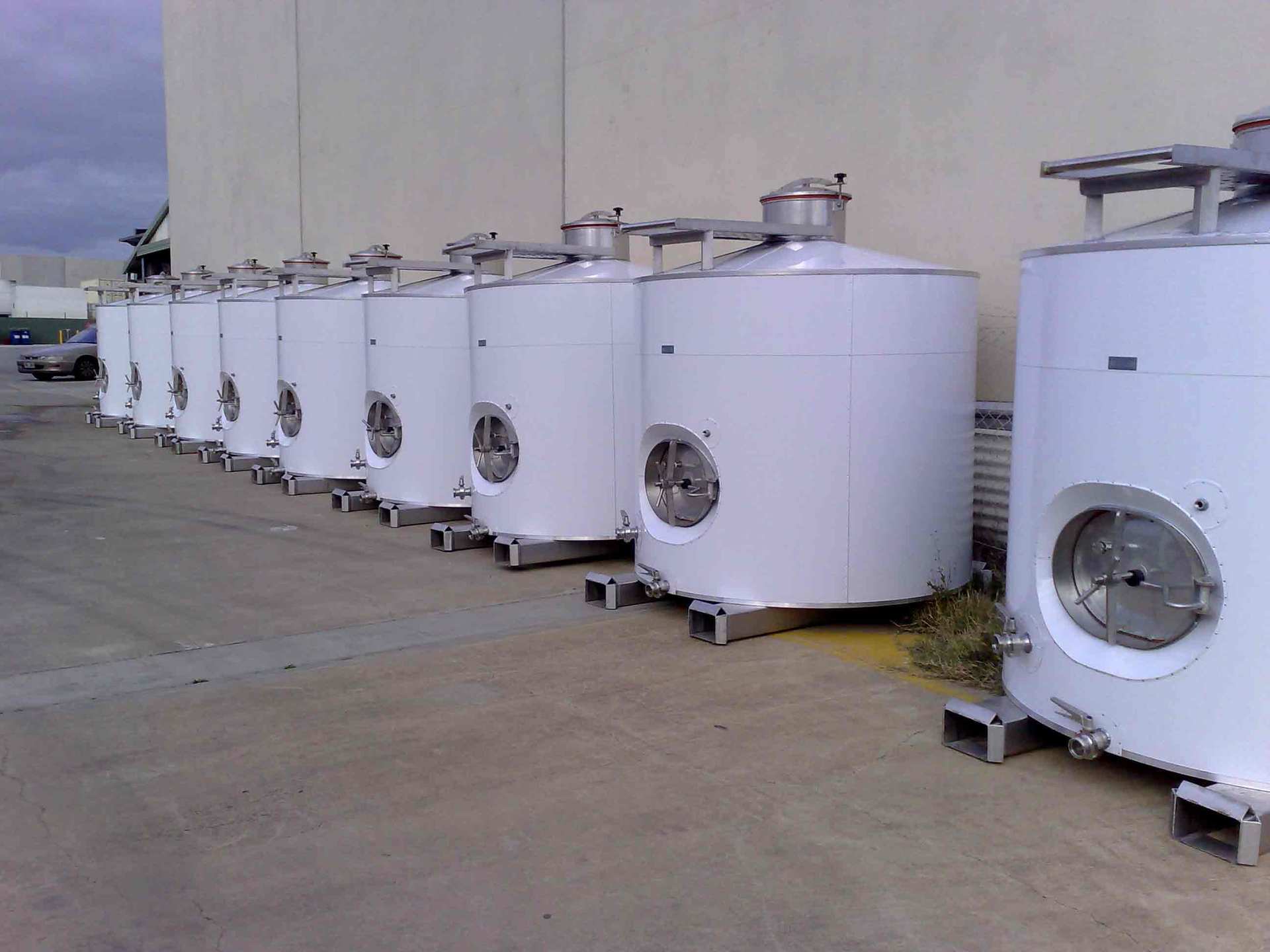 wine industry tanks