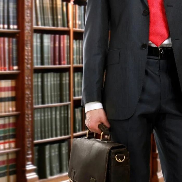 Avvocato con valigetta