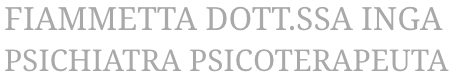 FIAMMETTA DOTT.SSA INGA PSICHIATRA PSICOTERAPEUTA - LOGO
