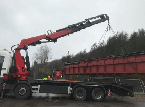 Plant haulage
